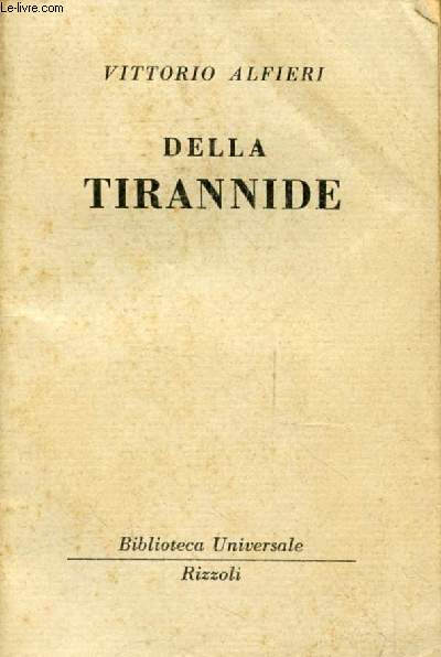 DELLA TIRANNIDE