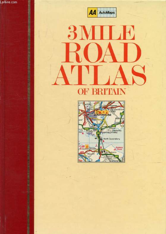 3 MILE ROAD ATLAS OF BRITAIN (AA)