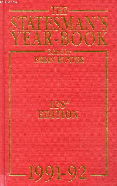 THE STATESMAN'S YEAR-BOOK, 1991-1992