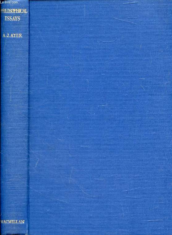PHILOSOPHICAL ESSAYS