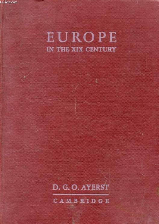 EUROPE IN THE NINETEENTH CENTURY