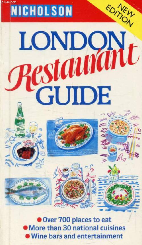 NICHOLSON'S LONDON RESTAURANT GUIDE