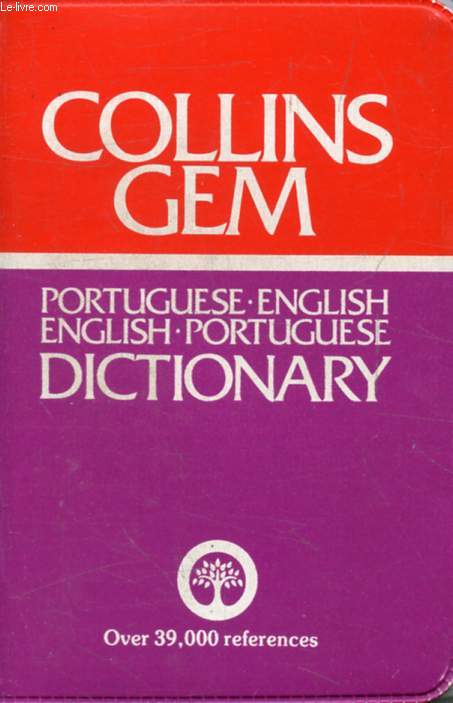COLLINS GEM ENGLISH-PORTUGUESE, PORTUGUESE-ENGLISH DICTIONARY