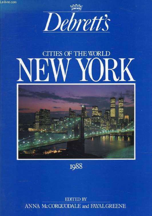 DEBRETT'S CITIES OF THE WORLD, NEW YORK