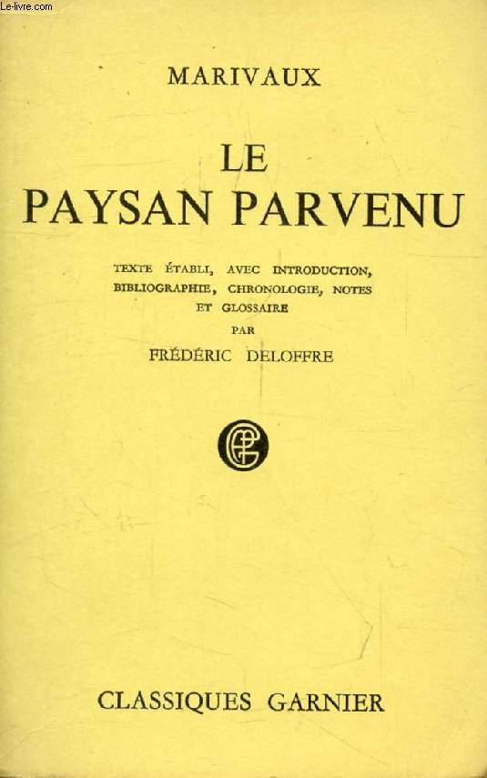 LE PAYSAN PARVENU