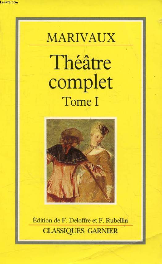 THEATRE COMPLET, TOME I