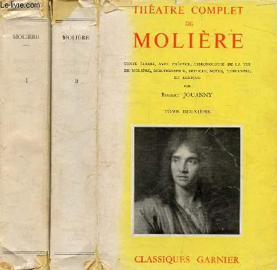 THEATRE COMPLET DE MOLIERE, 2 TOMES
