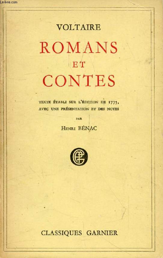 ROMANS ET CONTES