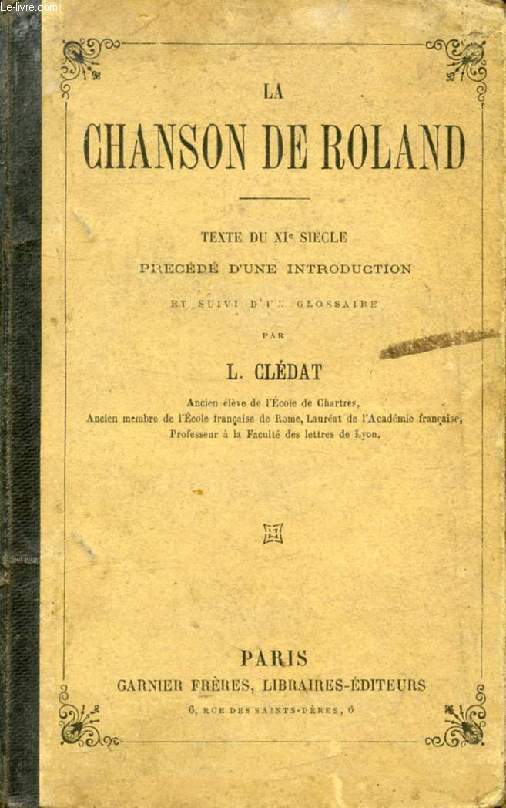 LA CHANSON DE ROLAND