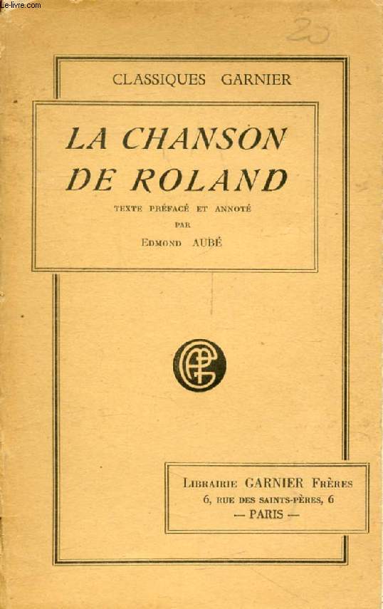 LA CHANSON DE ROLAND