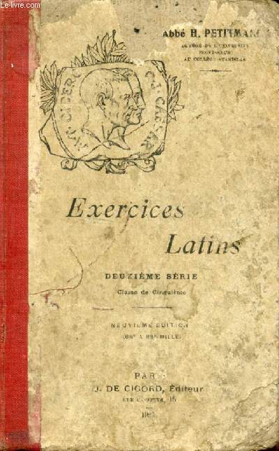 EXERCICES LATINS, 2e SERIE, CLASSE DE 5e