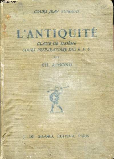 L'ANTIQUITE, CLASSE DE 6e