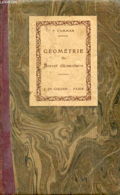 GEOMETRIE DU BREVET ELEMENTAIRE