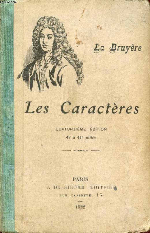 LES CARACTERES