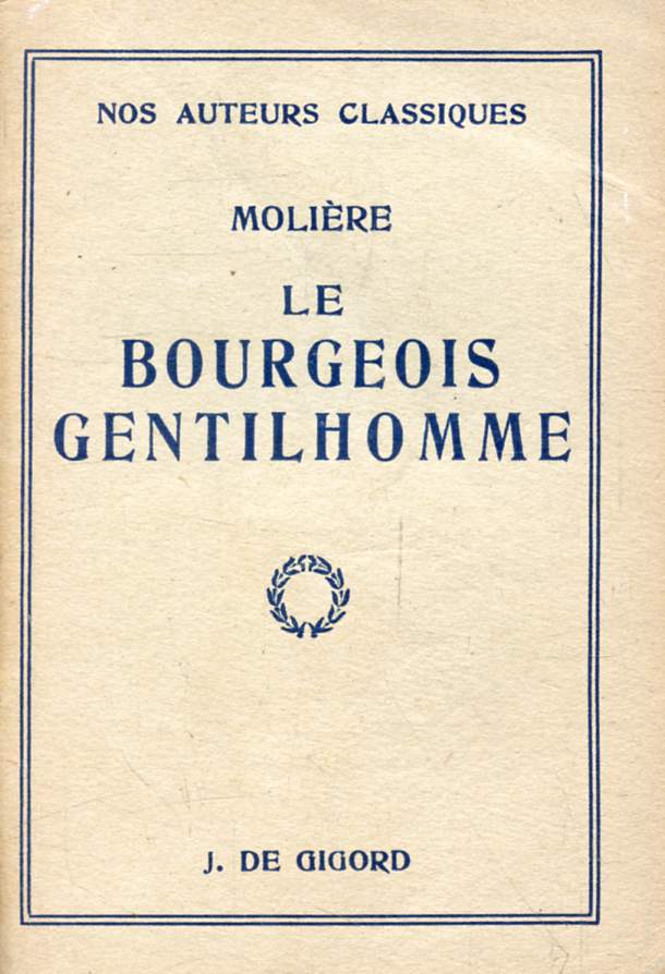 LE BOURGEOIS GENTILHOMME