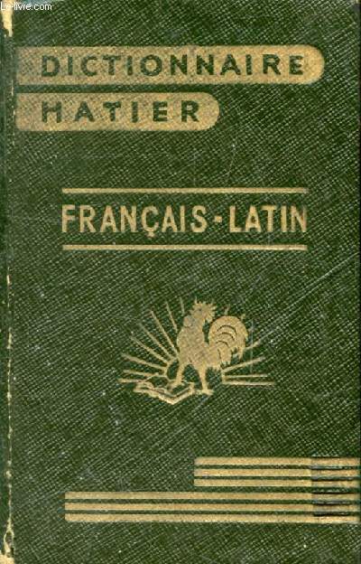 DICTIONNAIRE FRANCAIS-LATIN