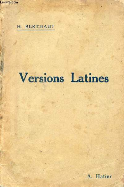 VERSIONS LATINES