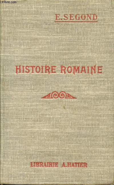 HISTOIRE ROMAINE