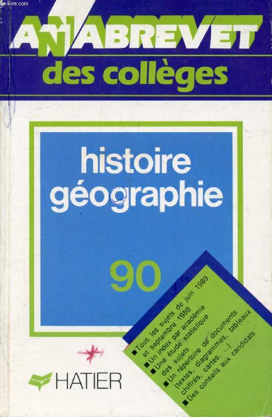 ANNABREVET 90, HISTOIRE GEOGRAPHIE