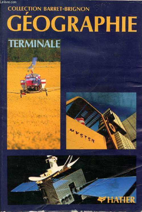 GEOGRAPHIE, CLASSE DE TERMINALE