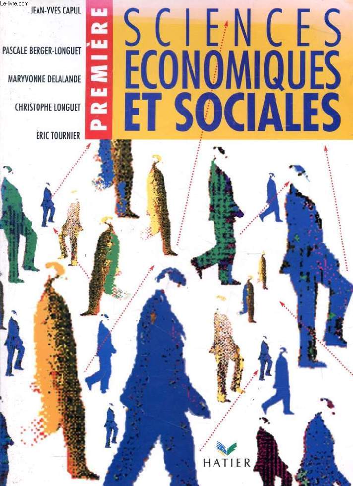 SCIENCES ECONOMIQUES ET SOCIALES, 1re