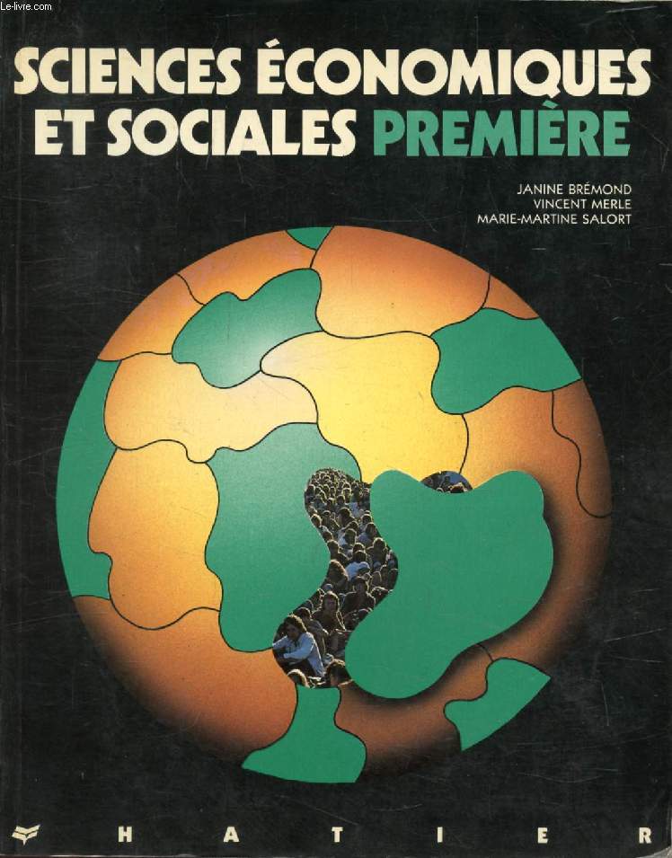 SCIENCES ECONOMIQUES ET SOCIALES, CLASSE DE 1re