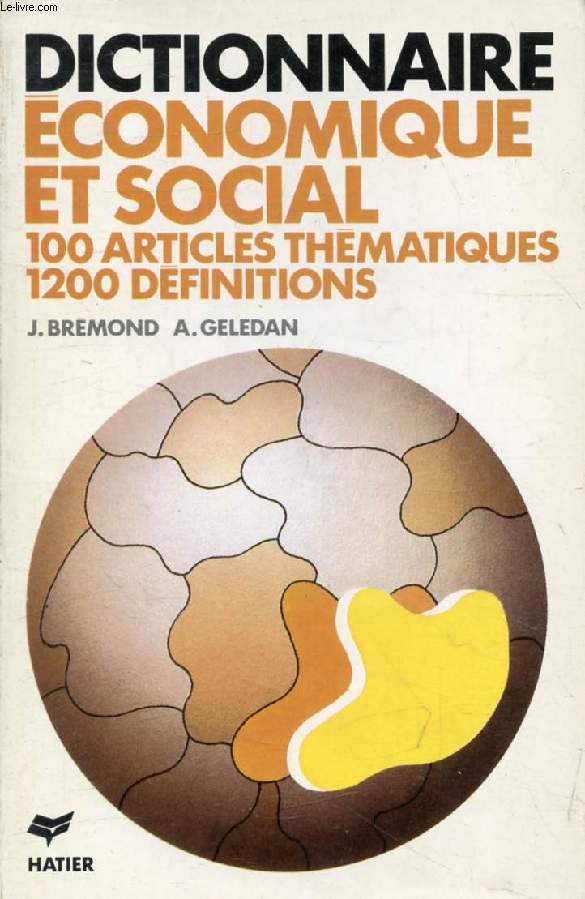 DICTIONNAIRE ECONOMIQUE ET SOCIAL