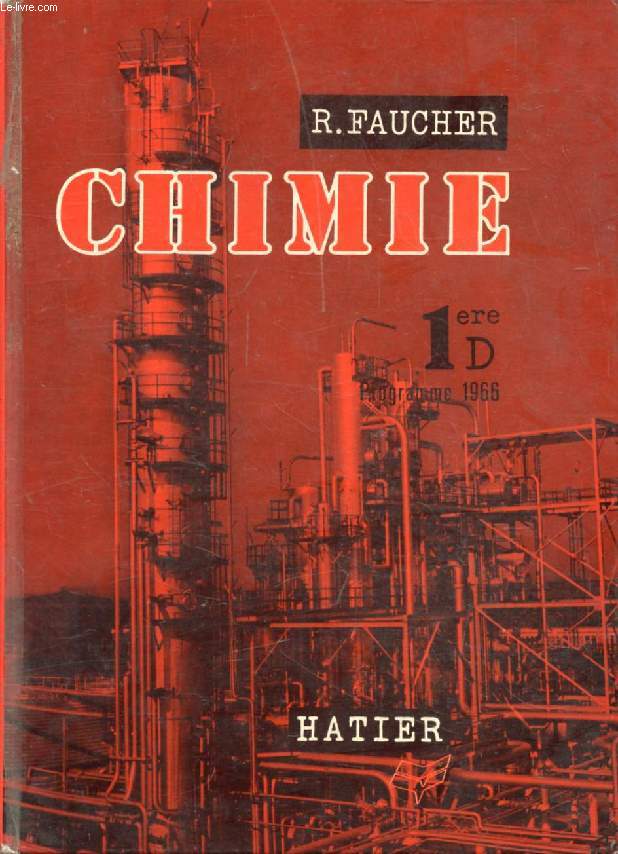 CHIMIE, CLASSE DE 1re D