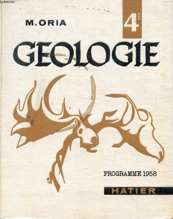 GEOLOGIE, CLASSE DE 4e