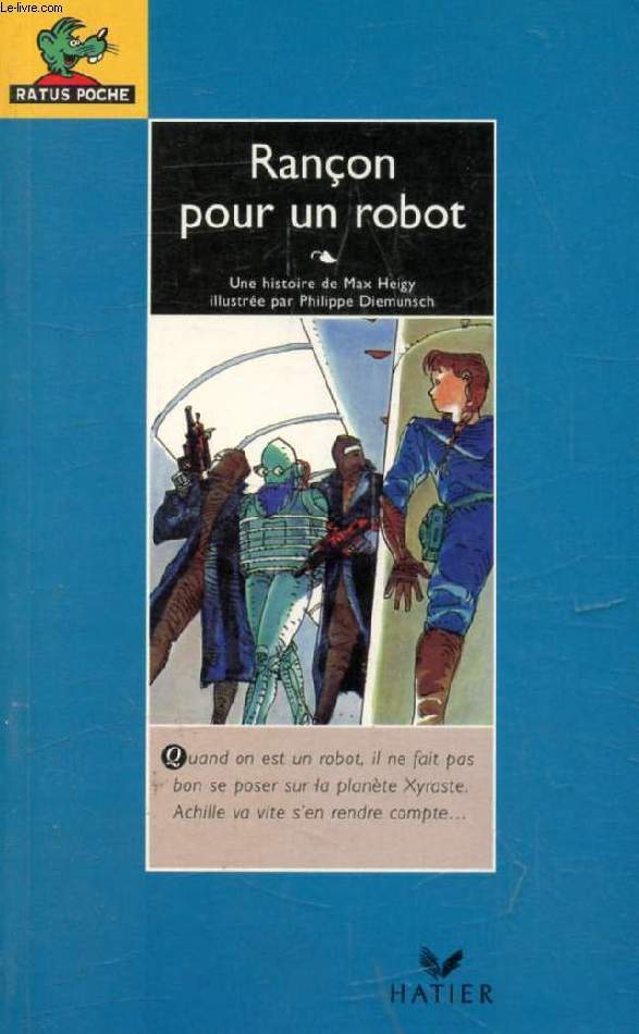 RANON POUR UN ROBOT (RATUS POCHE, 23)