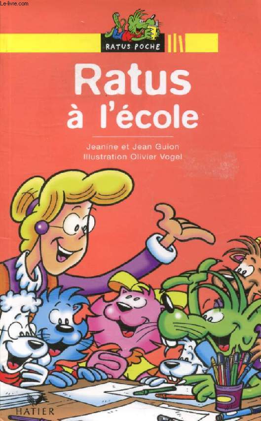 RATUS A L'ECOLE (RATUS POCHE, 50)