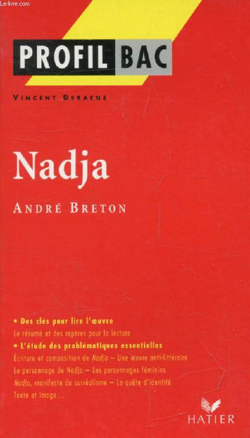 NADJA, A. BRETON (Profil Bac, 272)