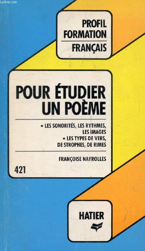 LA LITTERATURE CANADIENNE FRANCOPHONE (Profil Formation, 419-420)