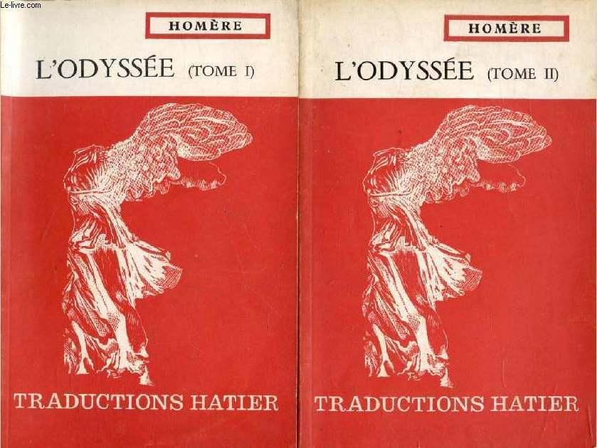 L'ODYSSEE, 2 TOMES (Traductions Hatier)