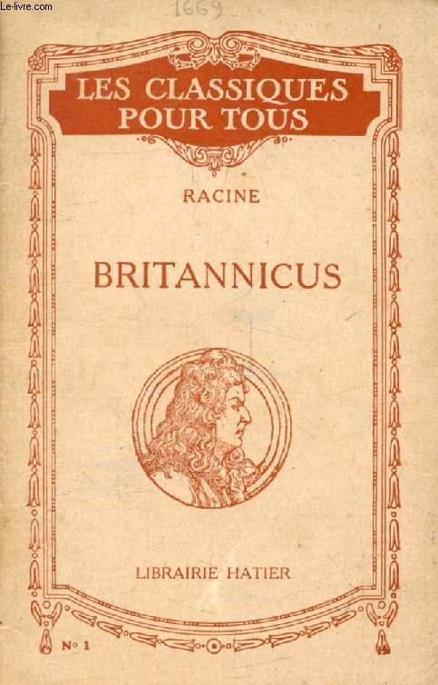 BRITANNICUS (Les Classiques Pour Tous)