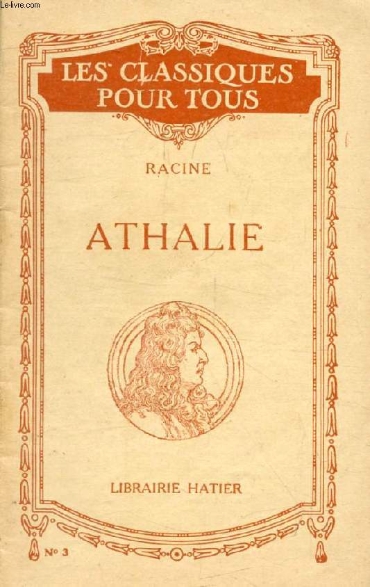 ATHALIE (Les Classiques Pour Tous)