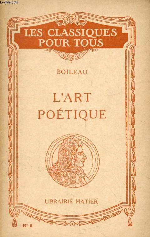 L'ART POETIQUE (Les Classiques Pour Tous)