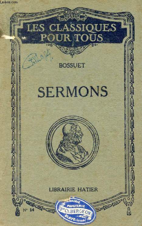 SERMONS (Les Classiques Pour Tous)