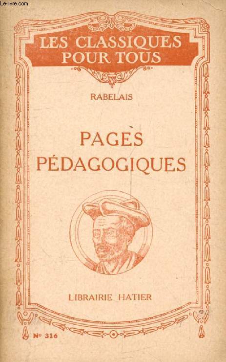 PAGES PEDAGOGIQUES (Les Classiques Pour Tous)