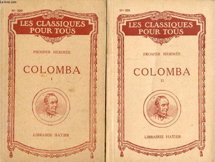 COLOMBA, 2 TOMES (Les Classiques Pour Tous)