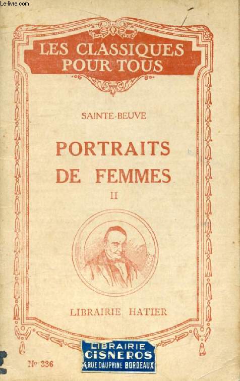 PORTRAITS DE FEMMES, TOME II (Les Classiques Pour Tous)