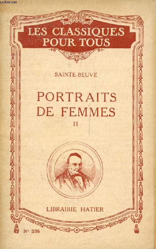 PORTRAITS DE FEMMES, TOME II (Les Classiques Pour Tous)