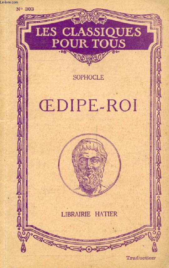 OEDIPE ROI (Traduction) (Les Classiques Pour Tous)