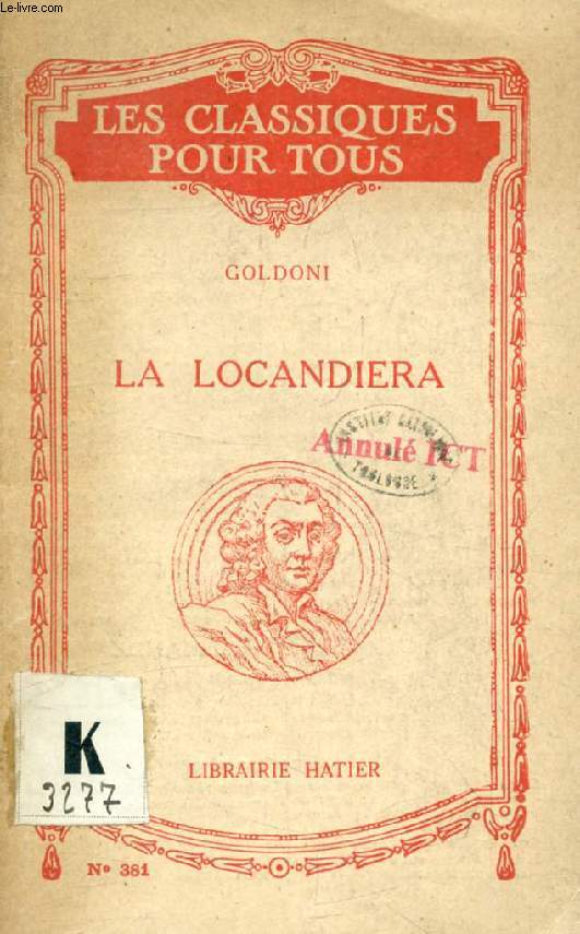 LA LOCANDIERA (Les Classiques Pour Tous)
