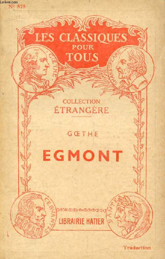 EGMONT (Traduction) (Les Classiques Pour Tous)
