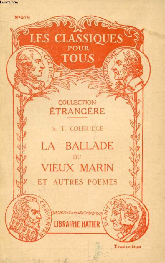 LA BALLADE DU VIEUX MARIN, ET AUTRES POEMES (Traduction) (Les Classiques Pour Tous)