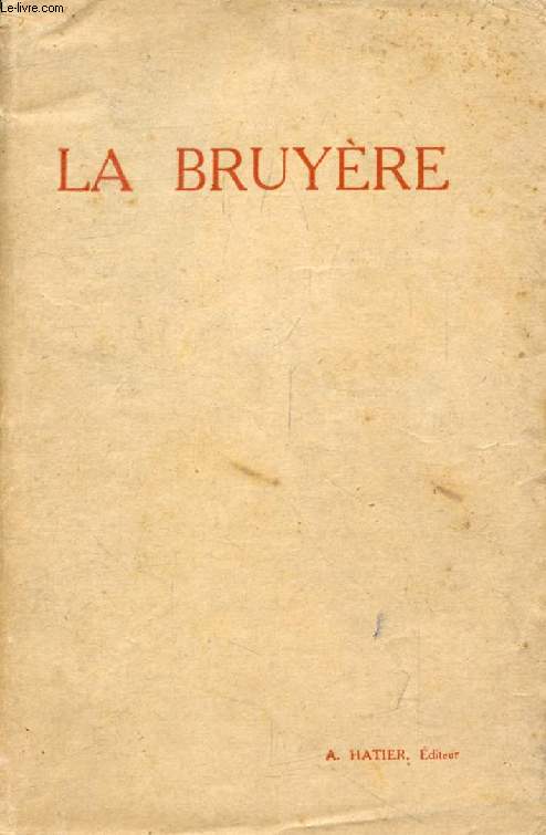 LA BRUYERE