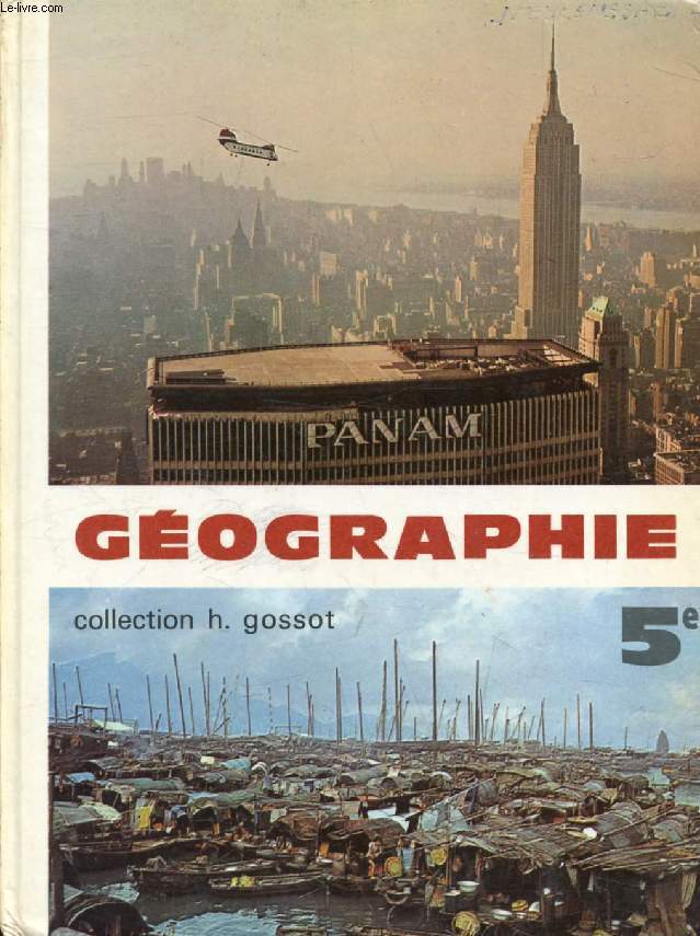 GEOGRAPHIE, CLASSE DE 5e