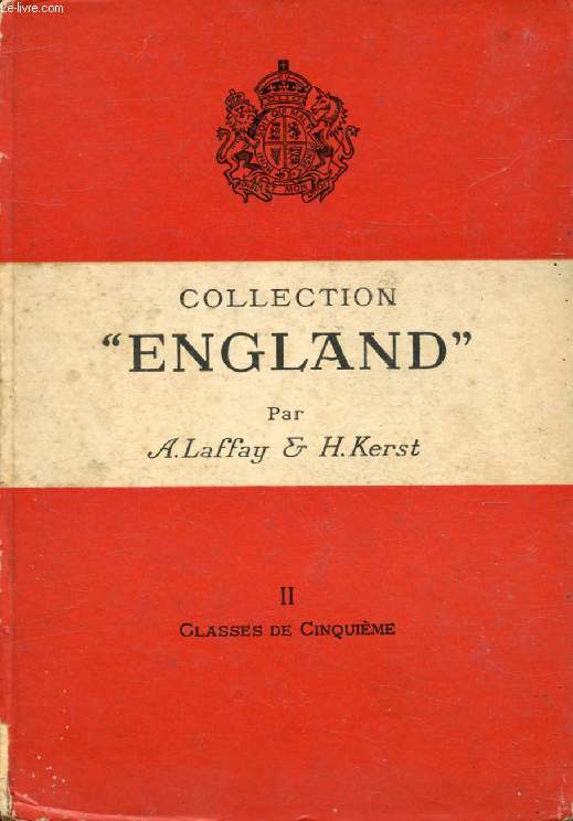 COLLECTION 'ENGLAND', II, CLASSES DE 5e