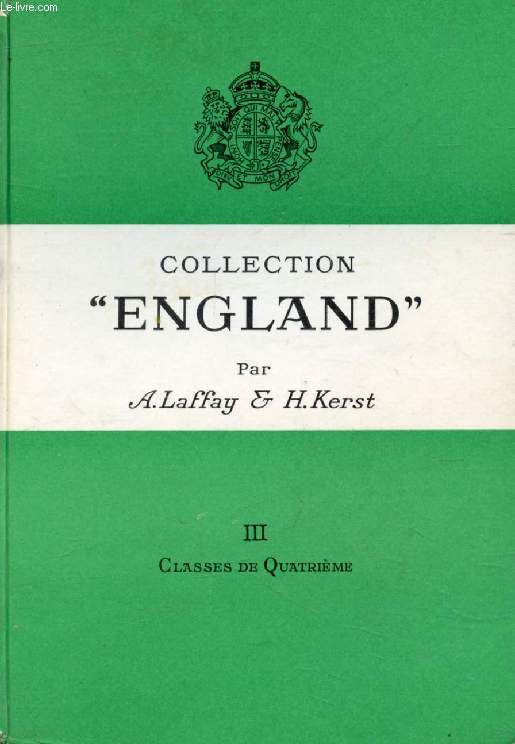 COLLECTION 'ENGLAND', III, CLASSES DE 4e